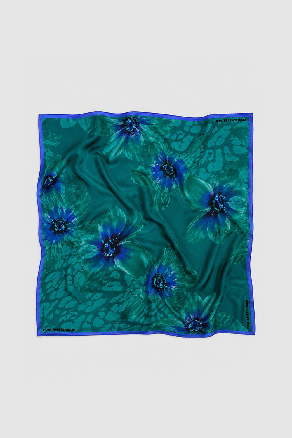 Шал Maya Bloom Teal Green POM Amsterdam