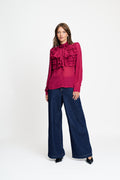 Блуза Valerie Burgundy Red POM Amsterdam