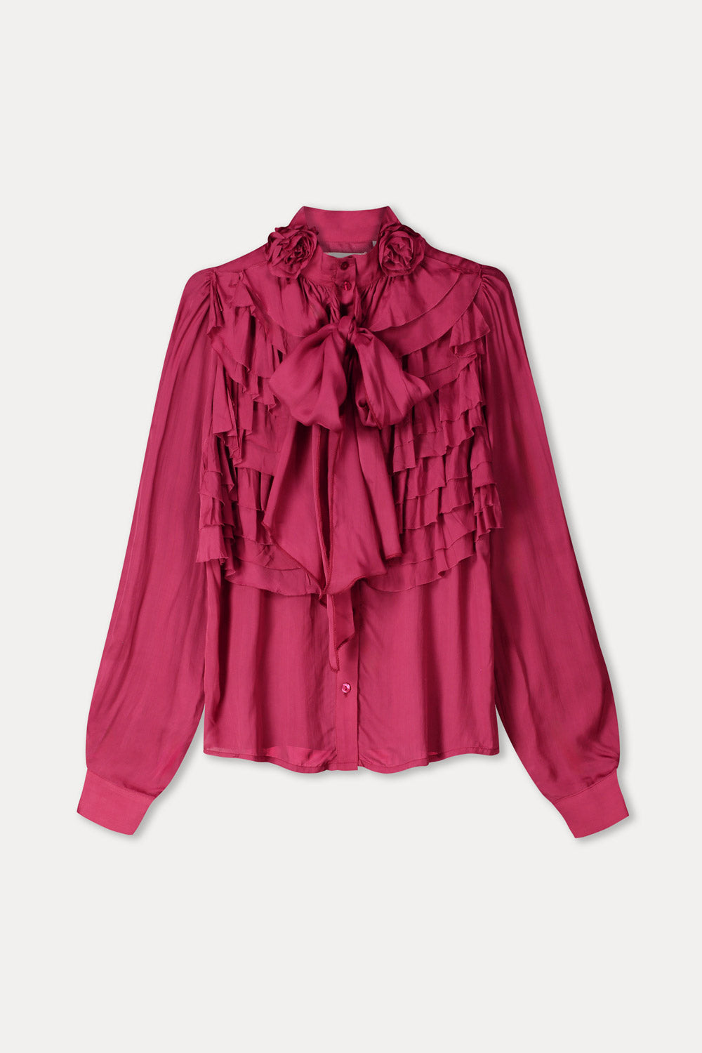 Блуза Valerie Burgundy Red POM Amsterdam