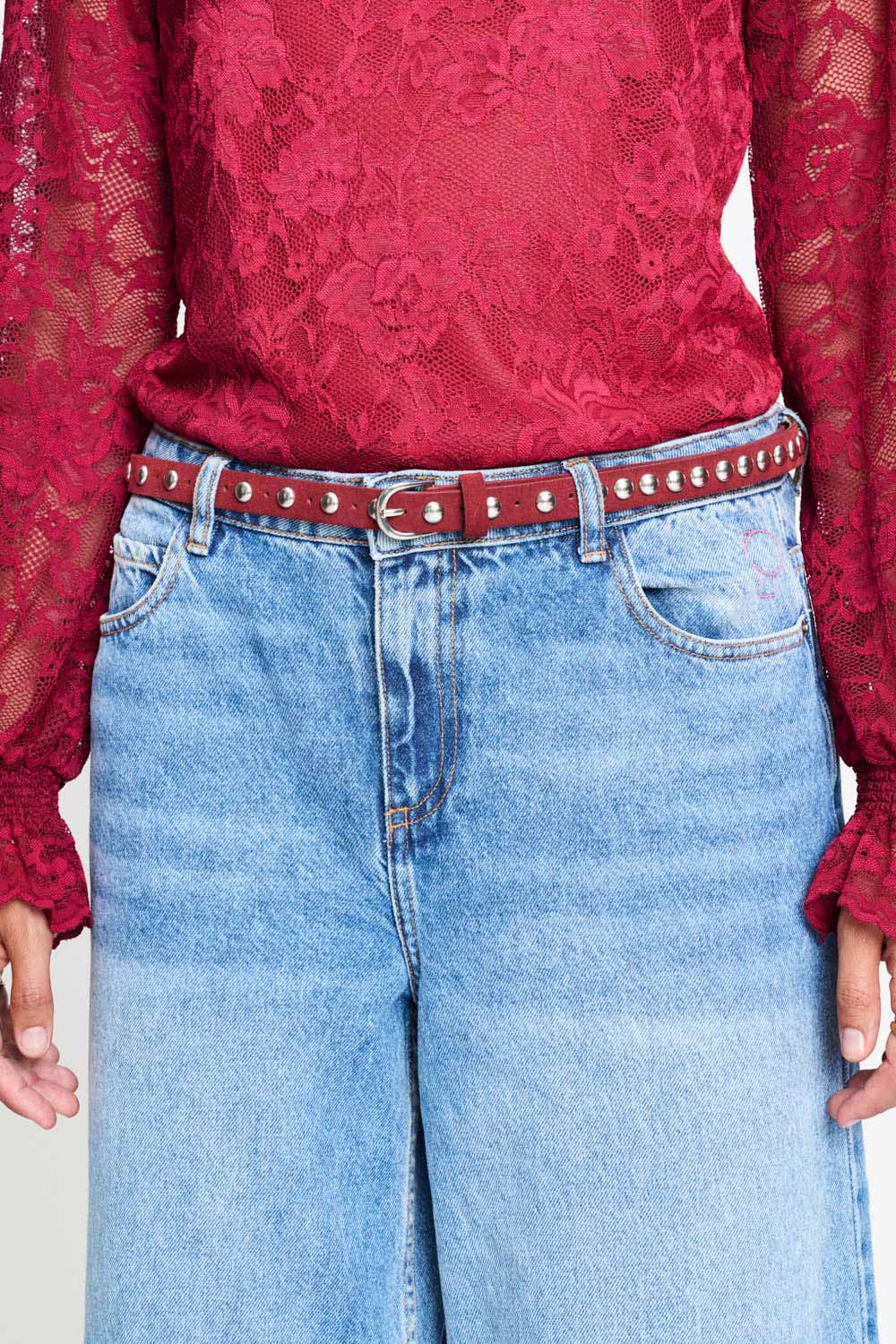 Колан Ruth Burgundy Red POM Amsterdam